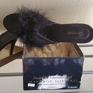 Glamor Girl Marabou Slipers